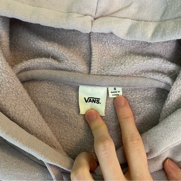 Lilac Vans pullover hoodie - Picture 4 of 4